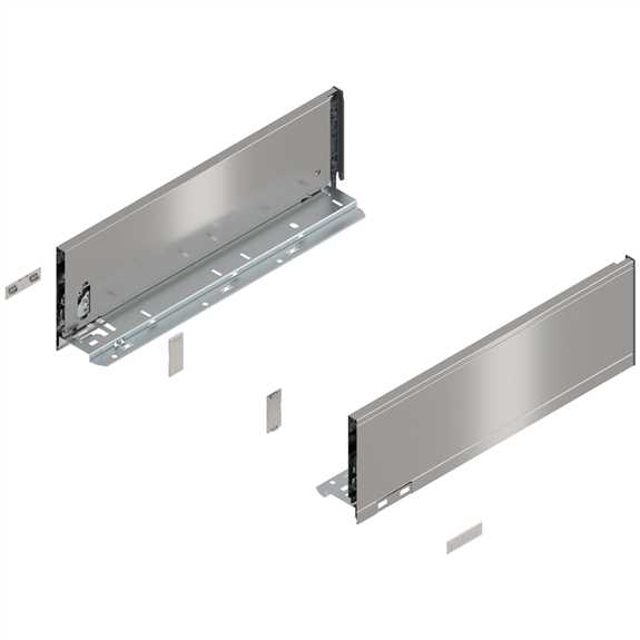 770K4002I Legrabox Drawer Side Stainless Steel