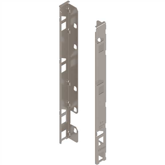 ZB7F000S Legrabox Back Fixing Bracket - Nickel Plated
