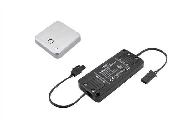 EquiLine Wireless Receiver with Dimmer Nickel