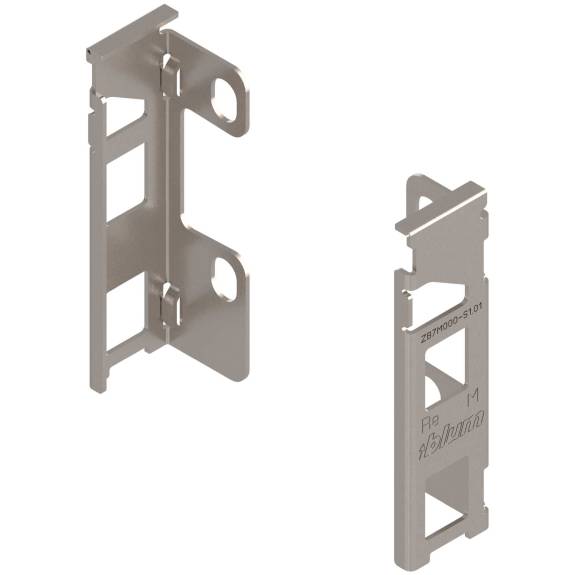 ZB7M000S Legrabox Back Fixing Bracket - Nickel Plated