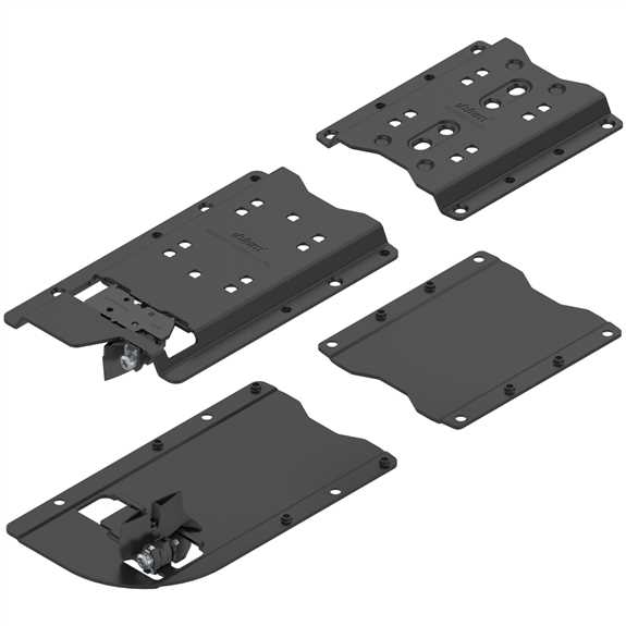 REVEGO Uno Pocket Connector Set Worktop-Mounted Cabinet Left Black