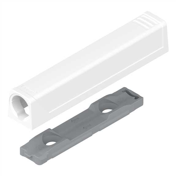 956A1201 Tip-On For Doors Inline Apt White