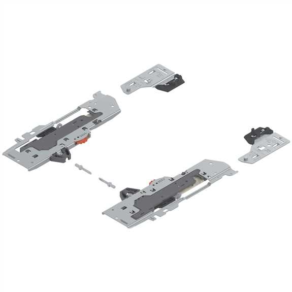 T60B3030 L/R SO Tip-On Blumotion Set (Unit + Latch + Adapter) for TANDEMBOX
