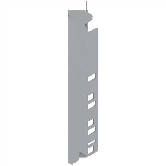 Rear Fixing Brackets ''D'' (224mm) Grey Right (Bulk)