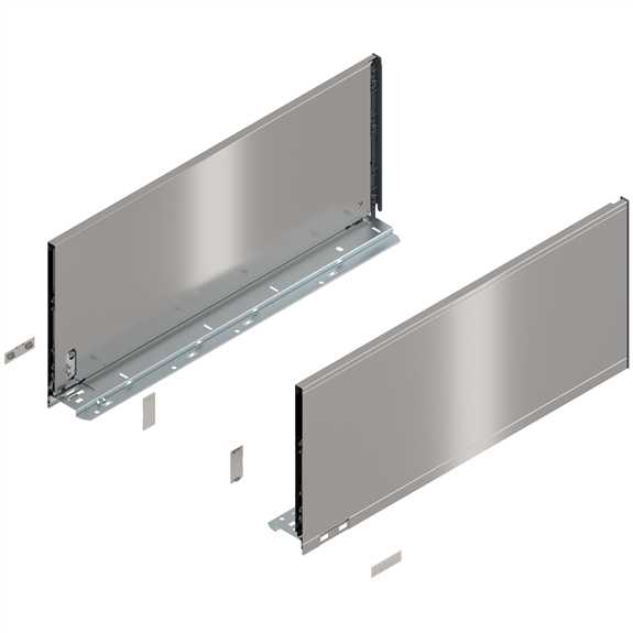 770F5502I LEGRABOX Drawer Side Stainless Steel