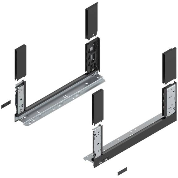 780C4502S Legrabox Drawer Side Terra Black