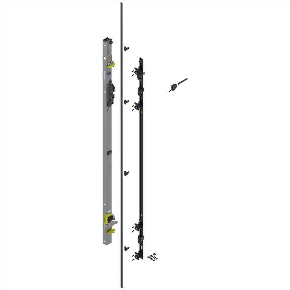 REVEGO Uno Hinge Bracket Set 1657-1806mm Left