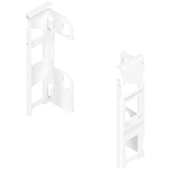 ZB7M000S Legrabox Back Fixing Bracket - Silk White Matte