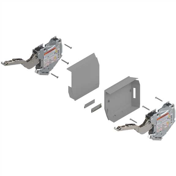 20K2E00.N6 Aventos HK-S Mechanism Set Light Grey