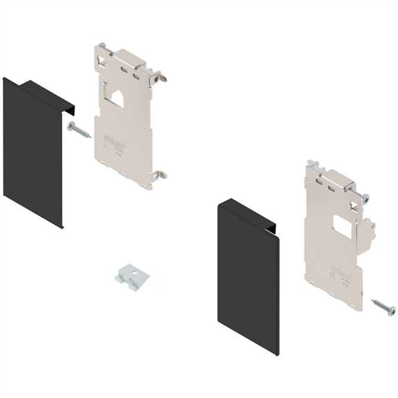 ZI7.0MS0 Legrabox Front Fix Bracket Carbon Black Matte