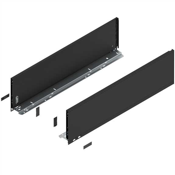 770C6502S LEGRABOX Drawer Side Carbon Black