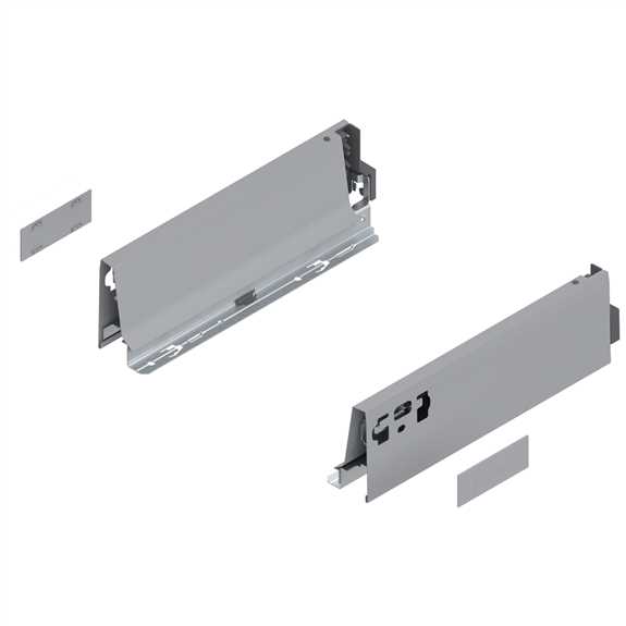 378M2702SA Antaro/Intivo 11" Grey Drawer