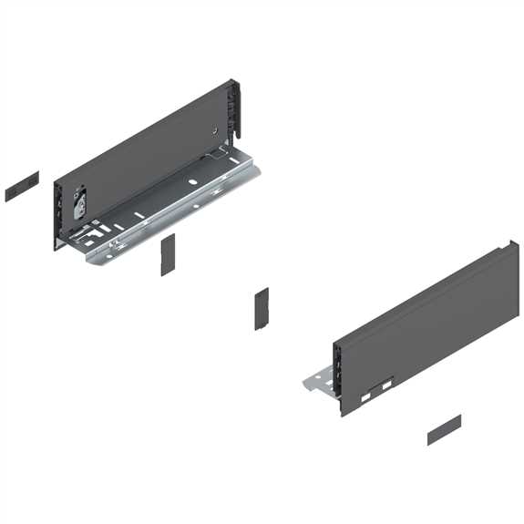 770M2702S Legrabox Drawer Side Orion Grey