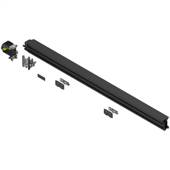 REVEGO Duo Track Set Double DR 1350mm Left Black