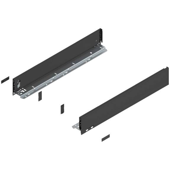770M5502S Legrabox Drawer Side Carbon Black Matt