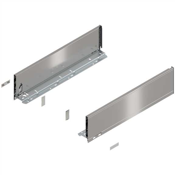 770K5002I Legrabox Drawer Side Stainless Steel