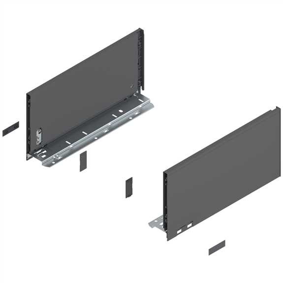 770C3502S LEGRABOX Drawer Side Orion Grey
