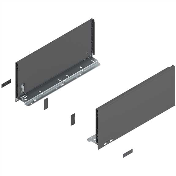 770C4002S LEGRABOX Drawer Side Orion Grey