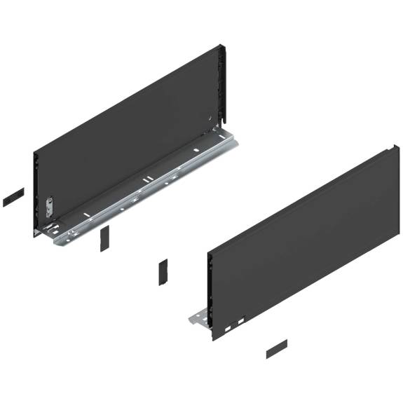 770C4502S LEGRABOX Drawer Side Terra Black