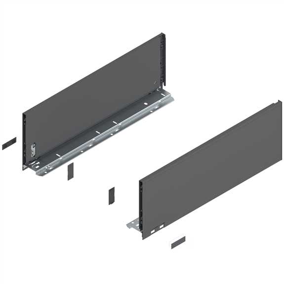 770C5002S LEGRABOX Drawer Side Orion Grey