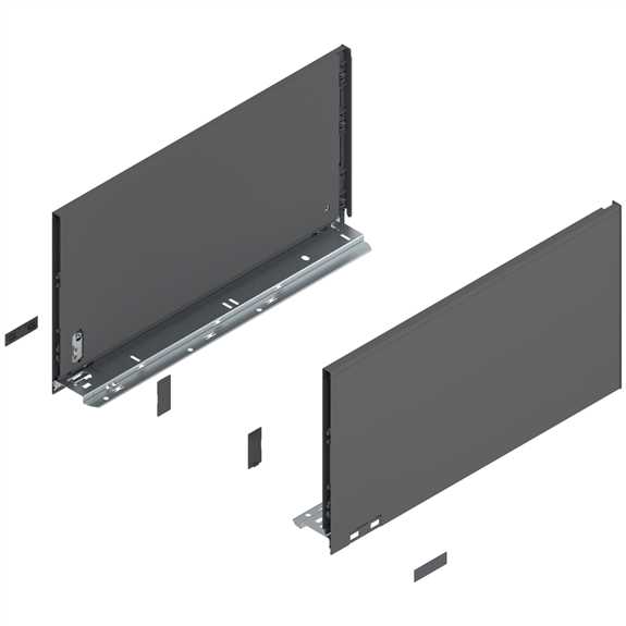 770F4502S LEGRABOX Drawer Side Orion Grey