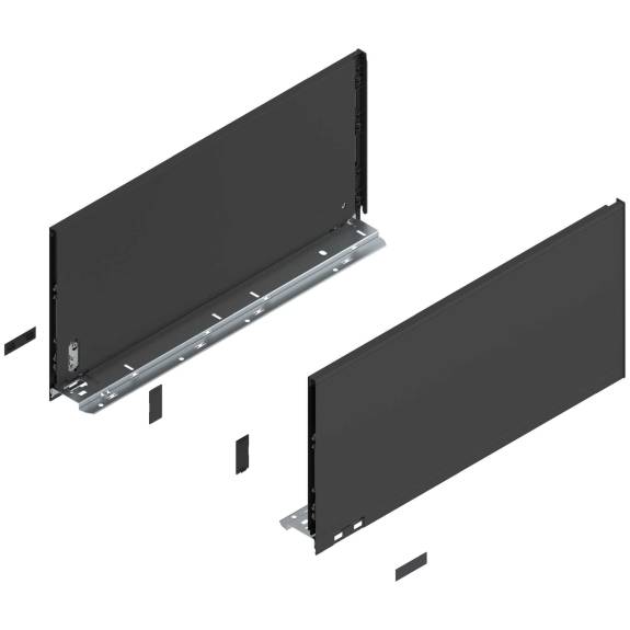 770F5002S LEGRABOX Drawer Side Terra Black