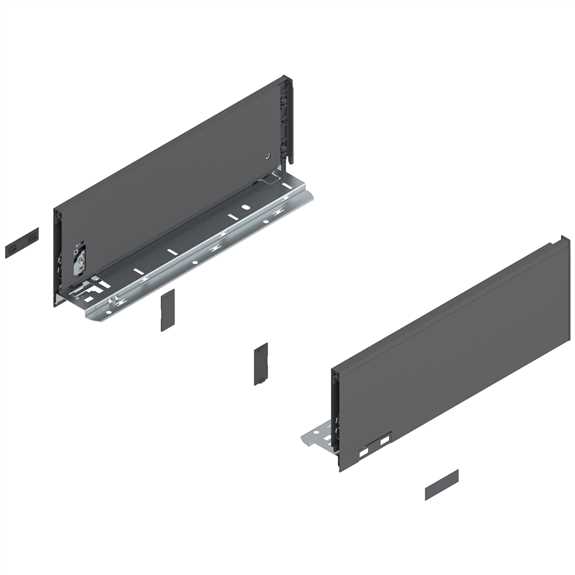 770K3502S LEGRABOX Drawer Side Orion Grey