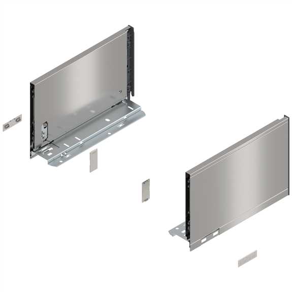 770C2702I LEGRABOX Drawer Side Stainless Steel