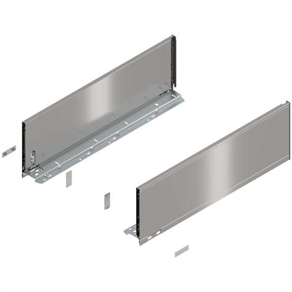 770C5502I LEGRABOX Drawer Side Stainless Steel
