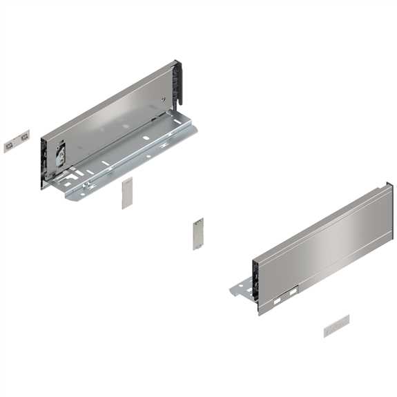 770M2702I Legrabox Drawer Side Stainless Steel
