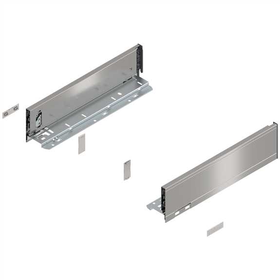 770M3502I Legrabox Drawer Side Stainless Steel