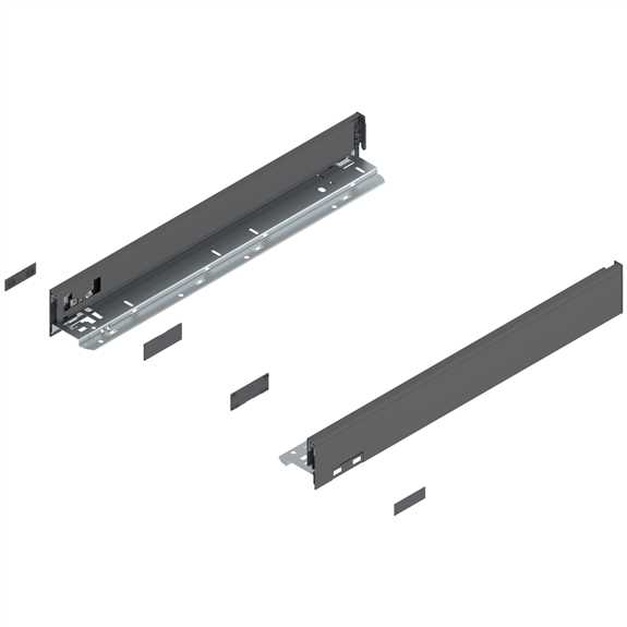 770N5002S Legrabox Drawer Side Orion Grey
