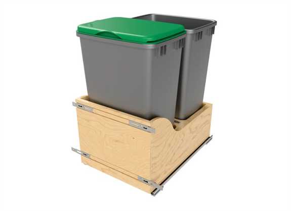 Double 50qt w/ Movento Soft Close Slides - FHB18