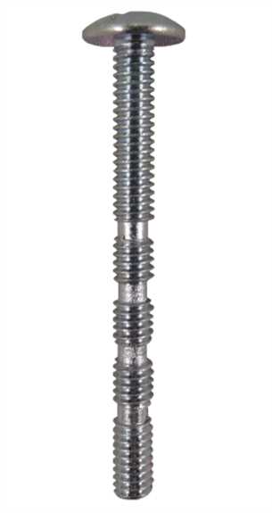 Philips Slot Truss Head Machine Screws Break Away Zinc Plated 4,000