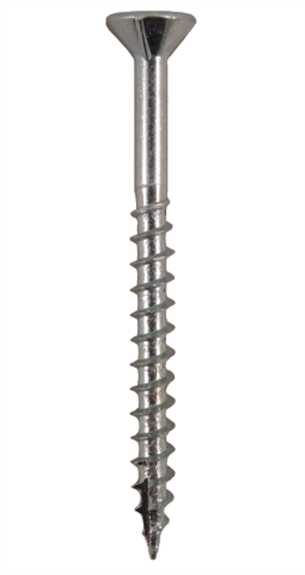 QS 1256 9 x 2-1/2" Combo Drive Flat Head T17 Zinc Plated Screws 2.5k/Pack