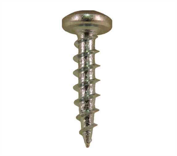 QS 157 6 x 1/2" Phillips Pan Head, Zinc Plated Screws 30k/Box