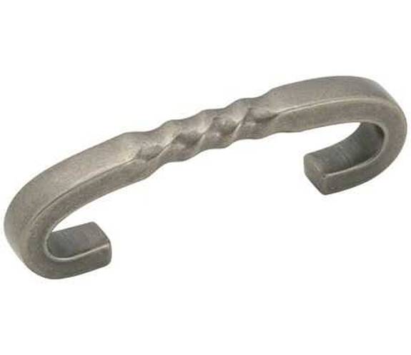 BP-1584-WN Twisted Pull 3" Inspirations - Weathered Nickel