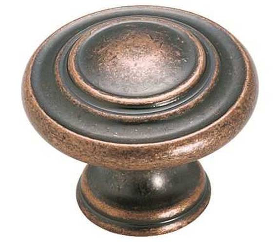 BP-1586-WC Inspirations 1-5/16'' Knob - Weathered Copper