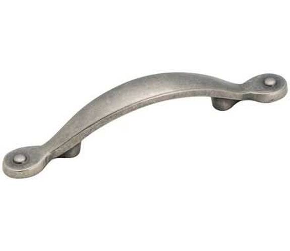 BP-1590-WN Inspirations 3'' Center-To-Center Pull - Weathered Nickel