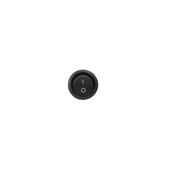 FPOC Round Switch One Meter Black