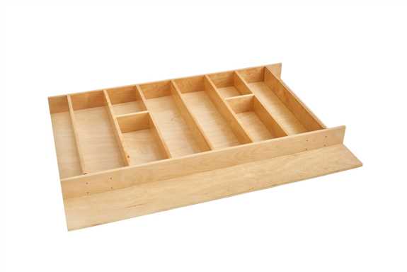 36" Wood Utility Tray Insert