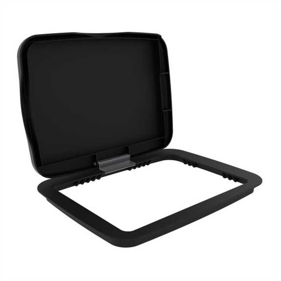 35/50 QT Black Bi-Directional Lid