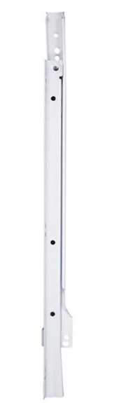 1805T 22" White Epoxy Roller Drawer Slide