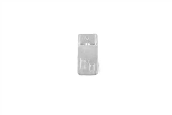 3220CL-62 Clear Dual Clip Shelf Support