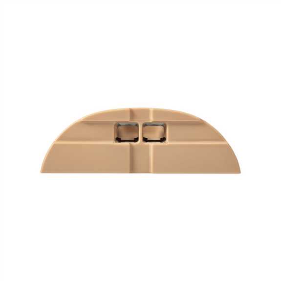 Curved Infinex End Cap Set Tan