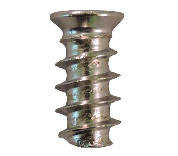 Quickscrews 6.3mm x 13mm Pozi-Flat Head Euro Nickel Plated 10000/CS