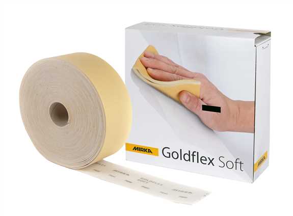 Goldflex Abrasive Pad Gold 180 Grit 200/Box