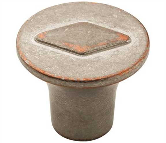 BP-24006-WNC Galleria 1-3/16'' Knob - Weathered Nickel Copper