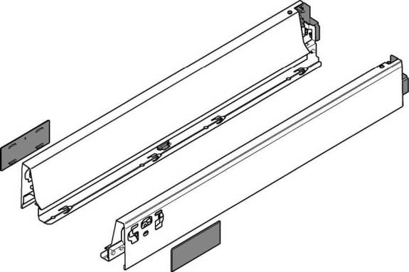 358N4502S TANDEMBOX 18'' Drawer Profile