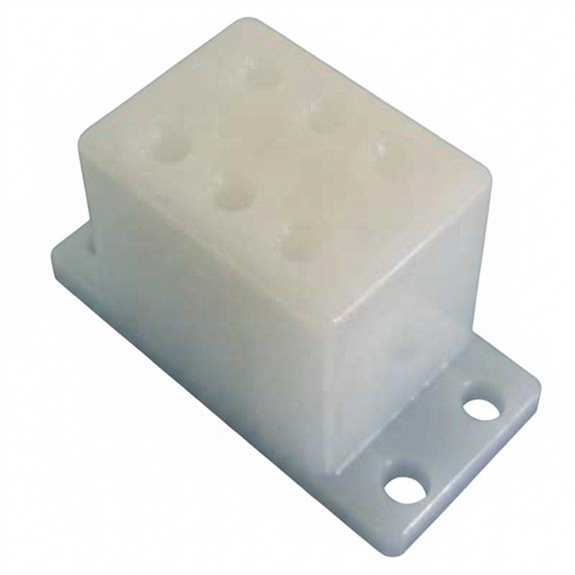 3639-32 1-3/4" White Case Member Space